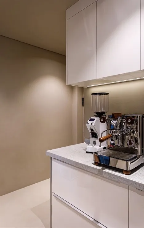 Open-plan kitchen with full-height pantry and panel-ready refrigeration, Hawaii residence