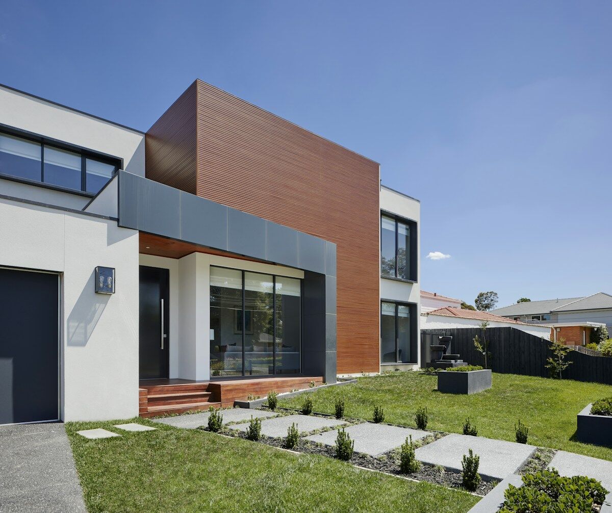Before: Modern Exterior Makeover